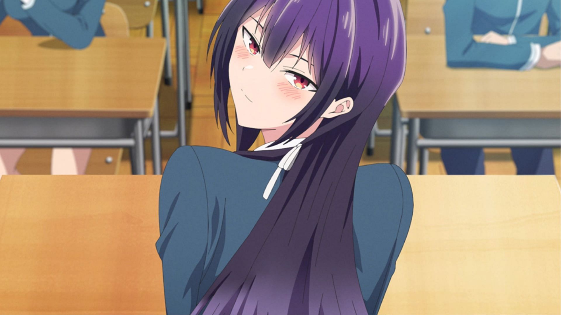 Takane Takamine as seen in Please Put Them On, Takamine-san! episode 10 (Image via LIDENFILMS)